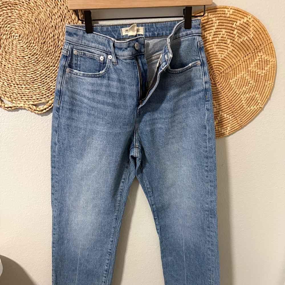 Madewell Curvy 90's Straight Leg Jeans